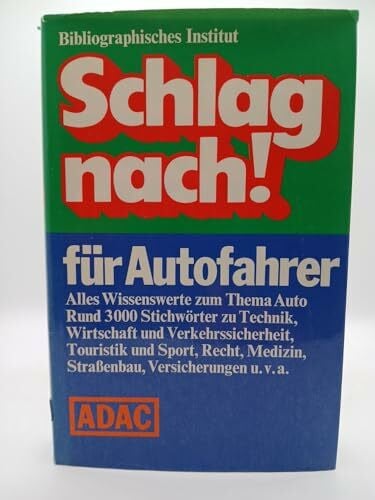 Ahlheim, Karl-Heinz Schlag nach/ Für Autofahrer