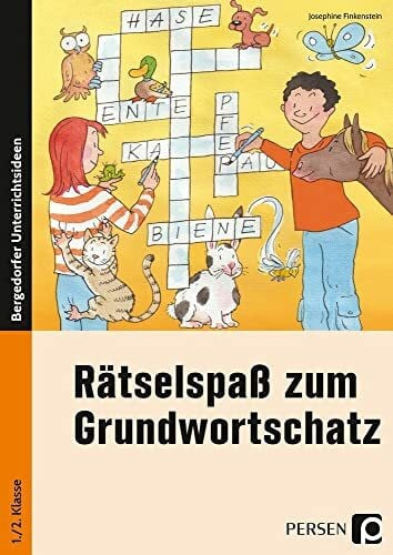 Finkenstein, Josephine Rätselspaß zum Grundwortschatz - 1./2. Klasse