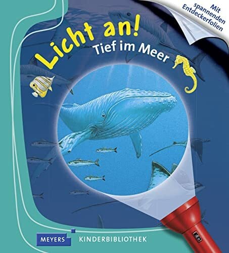 Naoura, Salah Tief im Meer: Licht an! (Licht an! Die Reihe mit der magischen Taschenlampe, Band 2)