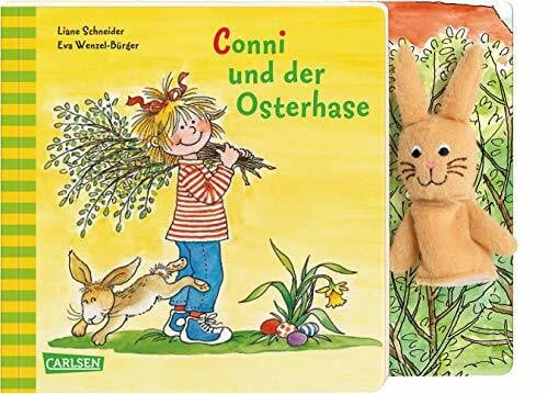 Wenzel-Bürger, Eva Conni-Pappbilderbuch: Conni und der Osterhase: Lustige Ostergeschichte für Kinder ab 2 Jahren mit bestickter Fingerpuppe zum Mitmachen