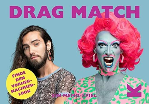 Greg Bailey Drag Match Finde den Vorher-Nachher-Look. Ein Memo-Spiel