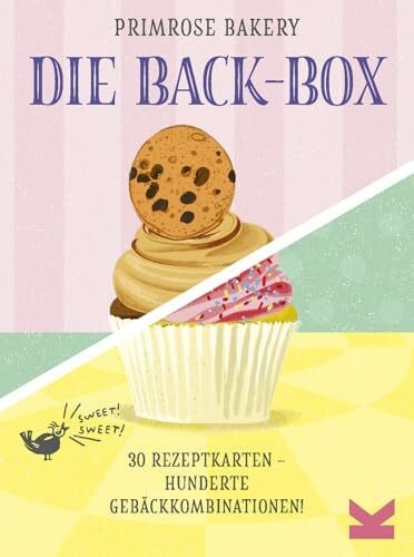 Kugler, Frederik Laurence King Die Back-Box. 30 Rezeptkarten - hunderte Gebäckkombinationen, Farbig, Yellow