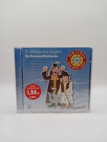 Random House 3 Märchen aus Ungarn - Zu Eurem Wohlsein + Der Königssohn der sich nach der Unsterblichkeit sehnte + Prinz Johann und Prinzessin Windhauch (Märchen aus aller Welt)
