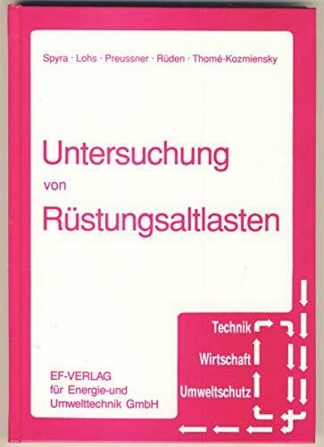 Bielefeld, Hella F Untersuchung von Rüstungsaltlasten (Technik, Wirtschaft, Umweltschutz)