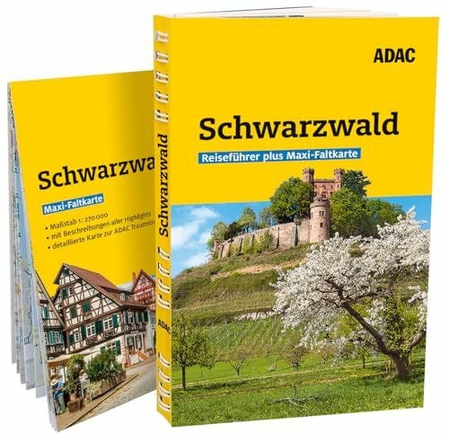 Goetz, Rolf ADAC Reiseführer plus Schwarzwald: Mit Maxi-Faltkarte und praktischer Spiralbindung