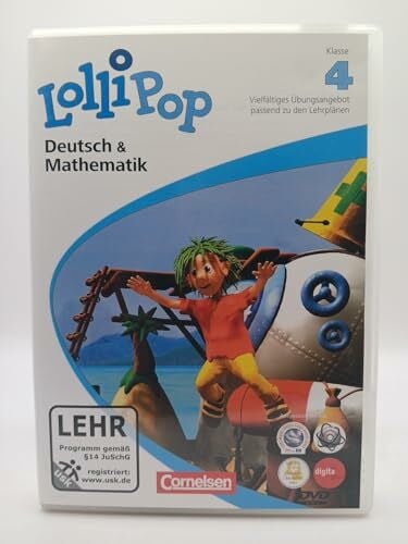 Kochan, Barbara LolliPop Multimedia - Deutsch/Mathematik - Software für das Lernen zu Hause: LolliPop Deutsch & Mathematik Klasse 4: Für Windows 2000/XP/Vista
