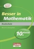 Fischer, R.J. Besser in Mathematik - Realschule 10. Klasse (Cornelsen Scriptor - Besser in)