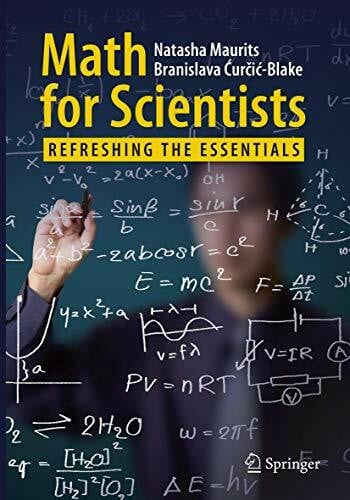 Ćurčić-Blake, Branislava Math for Scientists: Refreshing the Essentials