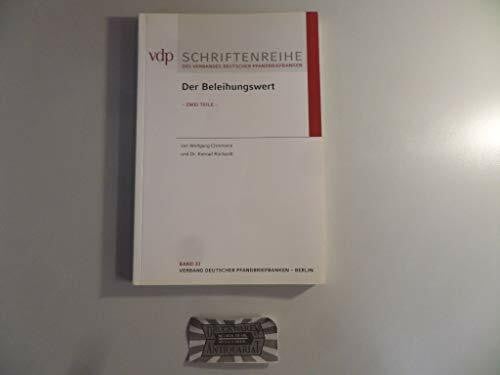 Rüchardt, Konrad Der Beleihungswert (vdp-Schriftenreihe)