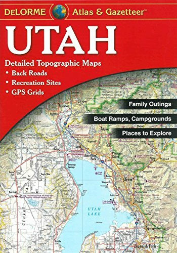Delorme Utah Atlas & Gazetteer (Delorme Atlas & Gazetteer)