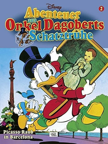 Saalbach, Harald Disney: Onkel Dagoberts Schatztruhe Bd. 2. Picasso-Raub in Barcelona