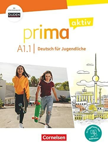 Kothari-Dugar, Anjali Prima aktiv - Deutsch für Jugendliche - Allgemeine Ausgabe - A1: Band 1: Kursbuch - Inkl. PagePlayer-App und interaktiven Übungen (Prima aktiv, Allgemeine Ausgabe, A1: Band 1)
