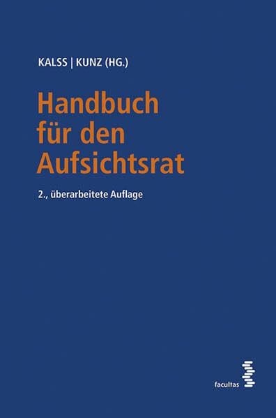 Susanne Kalss Handbuch für den Aufsichtsrat