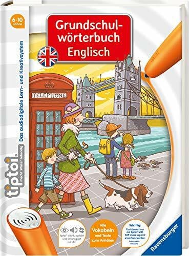 Dulleck, Nina tiptoi® Grundschulwörterbuch Englisch : Mit 1000 Begriffen aus 10 Bereichen