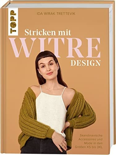 Schwarz, Marie-Luise Stricken mit Witre Design: Skandinavische Accessoires und Mode in den Größen XS bis 3XL