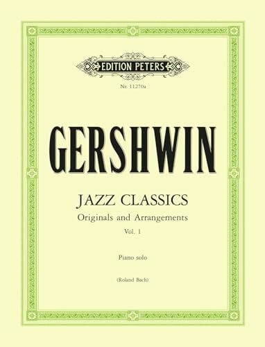Bach, Roland Gershwin Jazz Classics for Piano Solo Vol. 1