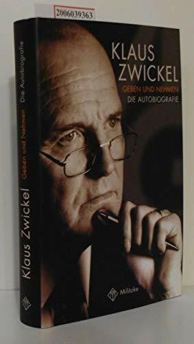 Schröder, Gerhard Geben und Nehmen: Die Autobiografie