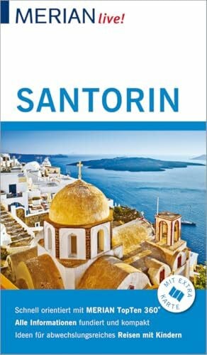 Dudde, Lasse MERIAN live! Reiseführer Santorin: Mit Extra-Karte zum Herausnehmen