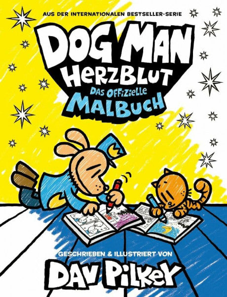 Pilkey, Dav Dog Man Herzblut : Das offizielle Malbuch