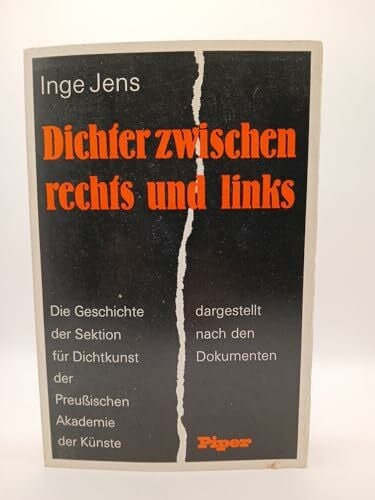 jens,inge Dichter zwischen rechts und links