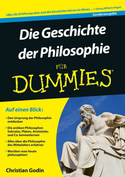 Godin, Christian Die Geschichte der Philosophie für Dummies