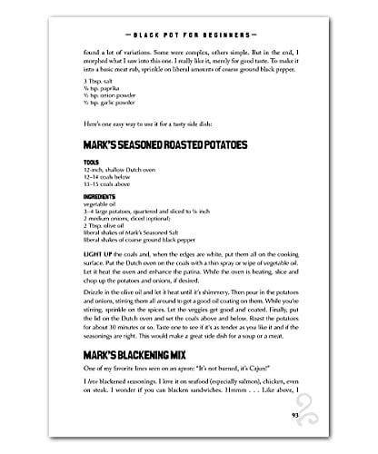 Hansen, Mark Black Pot for Beginners: Surefire Methods to Get a Great Dutch Oven Dish Every Time