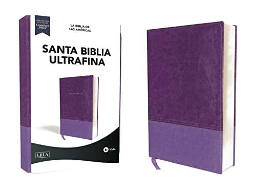 La Biblia de las Américas LBLA LBLA, Santa Biblia, Ultrafina, Leathersoft, Lavanda