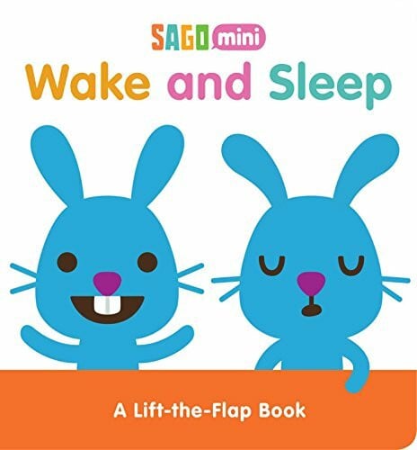 Mini, Sago Wake and Sleep: A Lift-the-Flap Book (Sago Mini)