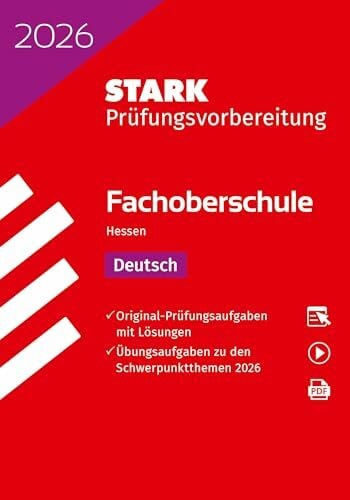 STARK Deutsch - Abschlussprüfung FOS 2026 Hessen - Prüfungsvorbereitung (Abitur-Prüfungen)
