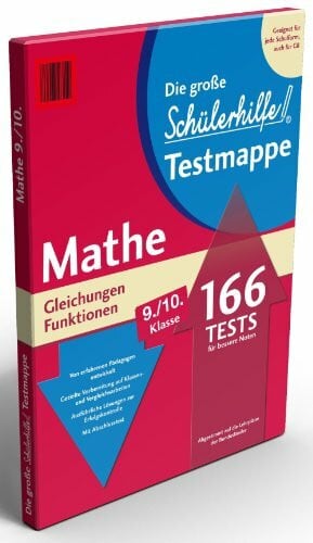 Tandem Verlag Testmappe Mathe Gleichungen/Funktionen (Kl. 9.-10.)