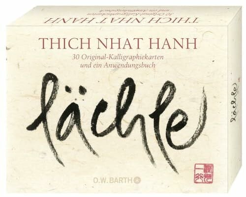 Thich Nhat Hanh Lächle: 30 Original-Kalligraphiekarten und ein Anwendungsbuch