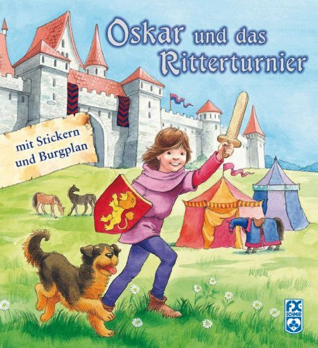 Loutsa, Svetlana Oskar und das Ritterturnier: Mit Stickern und Burgplan