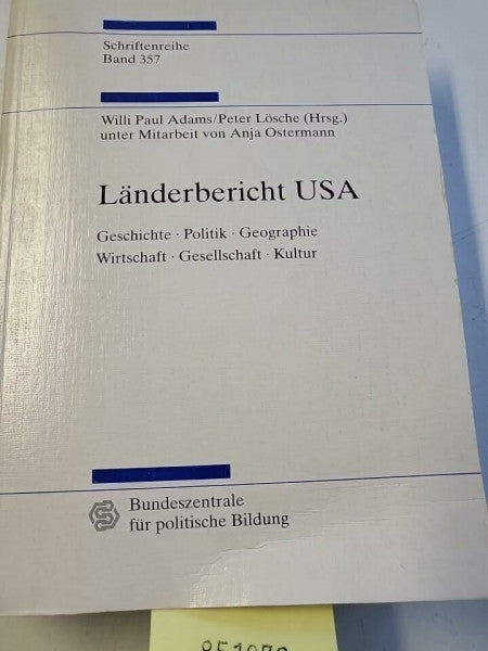 Adams, Willi Paul [Hrsg.] Länderbericht USA