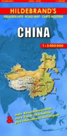 Hildebrand's Urlaubskarten, China: Stadtpl. Beijing, Ortsreg., Entfernungstab., Reiseinformationen (Hildebrand's Travel Map S.)