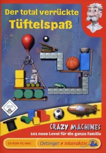 Oetinger Media Der total verrückte Tüftelspass - Crazy Machines für die ganze Familie - CD-ROM