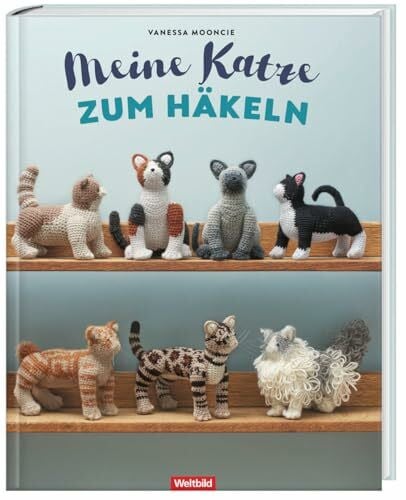 Vanessa Mooncie Häkelbuch: 'Meine Katze zum Häkeln' - Schritt-für-Schritt Anleitung für 10 verschiedene Katzen