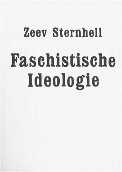 Cremet, Jean Faschistische Ideologie. Eine Einführung: Eine Einführung. Vorw. v. Anton Landgraf