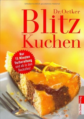 Dr. Oetker Blitzkuchen