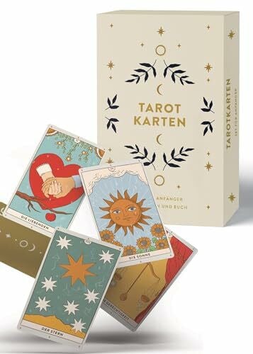 Klindert, Verena Tarotkarten: Tarotkarten mit Buch, Set für Anfänger: ausführliche Beschreibungen zu Fragen, Karten und Legetechniken
