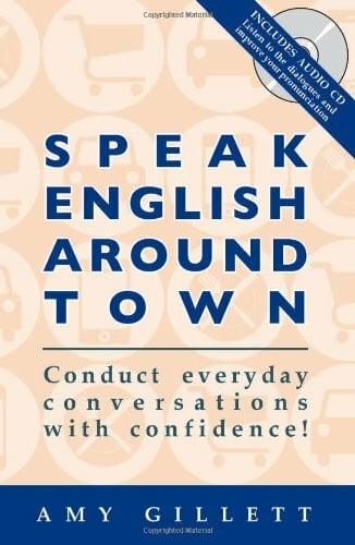 Amy Gillett Speak English Around Town (Book & Audio CD set)