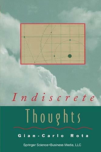 Rota, Gian-Carlo Indiscrete Thoughts