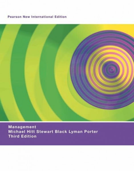 Hitt, Michael Management: Pearson New International Edition