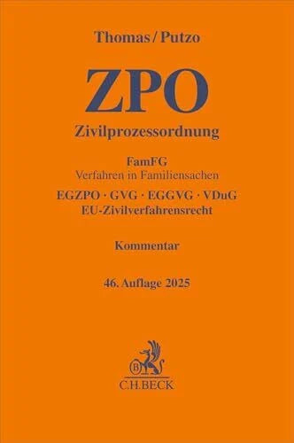 Nordmeier, Carl Friedrich Zivilprozessordnung. ZPO: FamFG Verfahren in Familiensachen, EGZPO, GVG, EGGVG, VDuG, EU-Zivilverfahrensrecht. Kommentar (Gelbe Erläuterungsbücher)