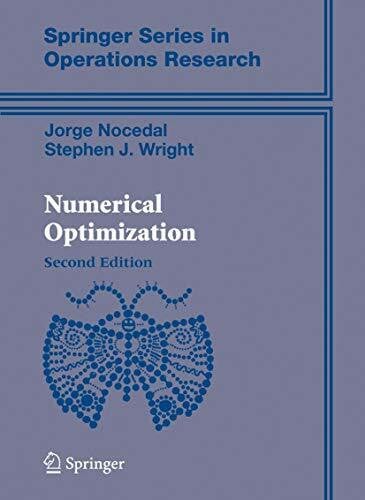 Wright, Stephen Numerical Optimization (Springer Series in Operations Research and Financial Engineering)