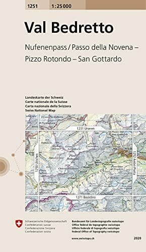 Bundesamt für Landestopografie swisstopo 1288 Raron: Gampel - Bürchen - Visp (Landeskarte 1:25 000, Band 1288)