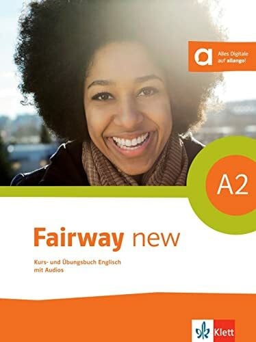 Klett Sprachen GmbH Fairway new A2: Kurs- und Übungsbuch mit Audios