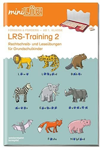 Graebner-Schalinski, Sabine miniLÜK: LRS - Training 2: Rechtschreib- und Leseübungen für Grundschulkinder (Cover Bild kann abweichen): Rechtschreib- und Leeseübungen für Grundschulkinder. Förder (miniLÜK-Übungshefte: Deutsch)