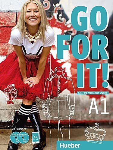 Lütje, Stephanie Go for it! A1: Englisch / Kursbuch + Arbeitsbuch mit 2 Audio-CDs