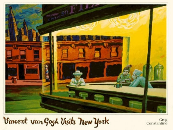 Constantine, Greg Vincent van Gogh Visits New York