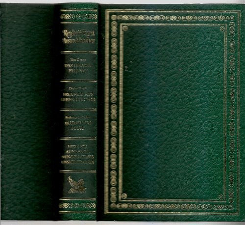 Keene, Tom Das Omaha-Projekt. - Farell, Dieter: Freunde auf Leben und Tod. - DeCesco, Federica: Blumen im Fluss. - Saint, Harry F: Aufzeichnungen eines Unsichtbaren (Reader's Digest Auswahlbücher)